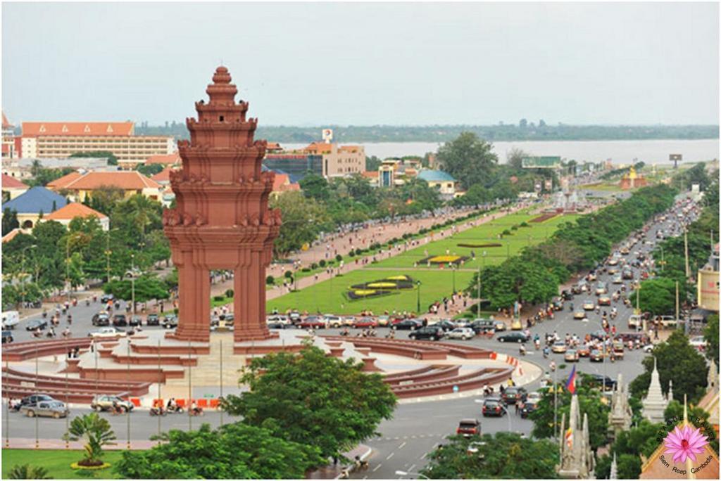 Flamingos Hotel Phnom Penh Exterior foto
